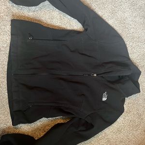Northface black fleece jacket M